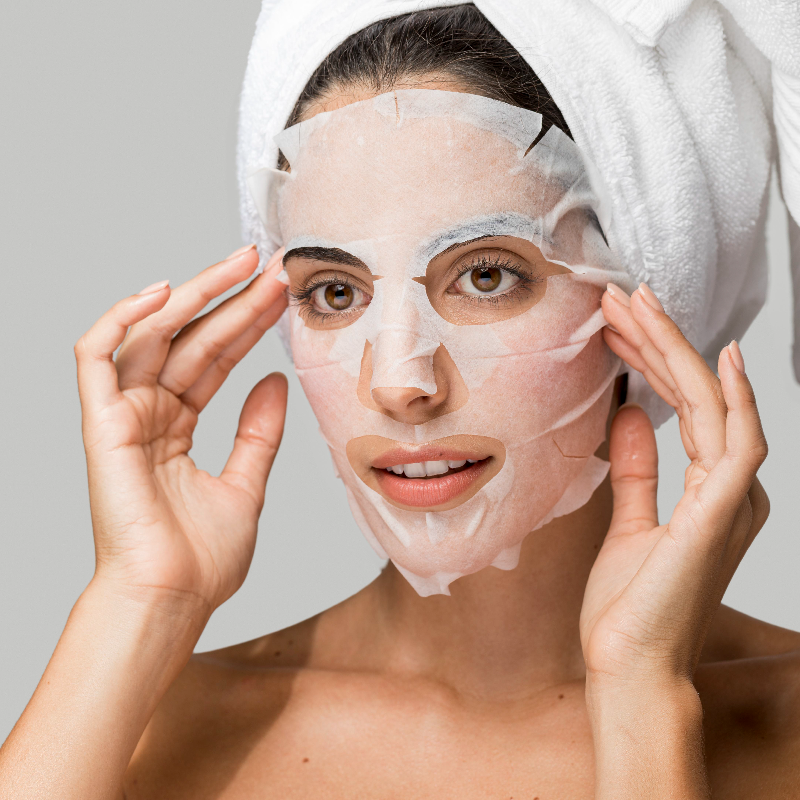 brightening + tightening mask plus ion