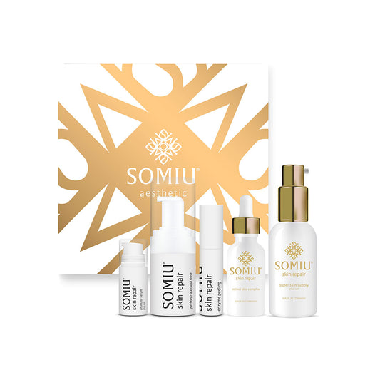 Luxuriöses Anti-Aging-Pflegeset für strahlende Haut