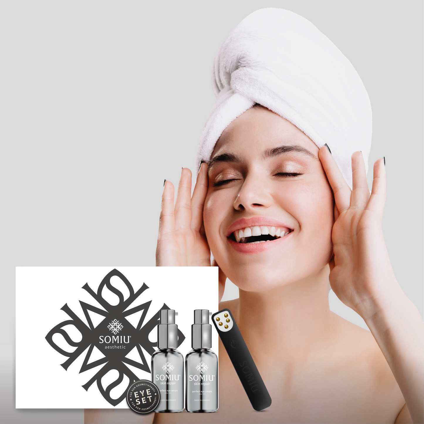 SOMIU tec eye care set I Ein Juwel für strahlende Augenblicke